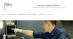 Desktop Screenshot of lenoueintegrativemedicine.com